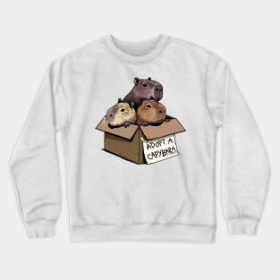Adopt a Capybara Crewneck Sweatshirt